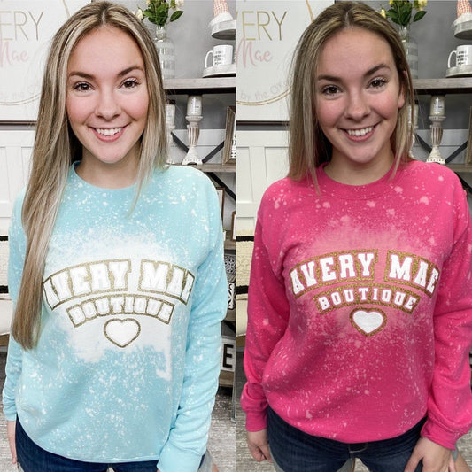 Avery Mae Boutique Crewneck - 2 colors!